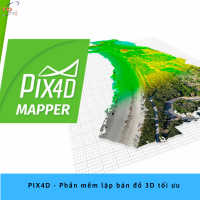 Phần mềm xử lý ảnh UAV PIX4Dmapper