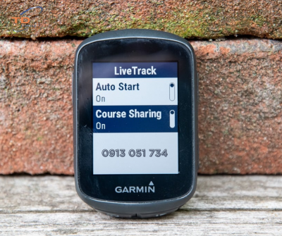 Làm cách nào để sử dụng tính năng LiveTrack trong ứng dụng Garmin Connect?